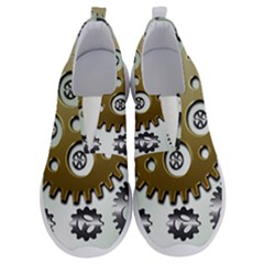 Gear Background Sprocket No Lace Lightweight Shoes