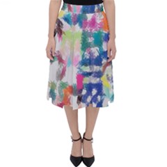 Colorful Crayons                             Folding Skater Skirt by LalyLauraFLM