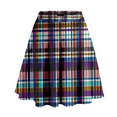 Textile Fabric Pictures Pattern High Waist Skirt