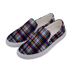 Textile Fabric Pictures Pattern Women s Canvas Slip Ons