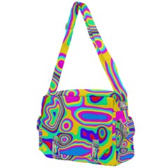 Colorful Shapes                            Buckle Multifunction Bag by LalyLauraFLM