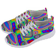 Colorful Shapes                              Men s Lightweight Sports Shoes by LalyLauraFLM