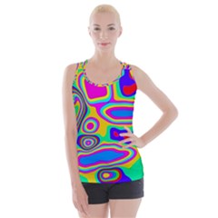 Colorful Shapes                              Criss Cross Back Tank Top