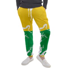 Guinea Bissau Flag Map Geography Men s Jogger Sweatpants by Sapixe