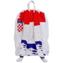 Croatia Country Europe Flag Travelers  Backpack View3