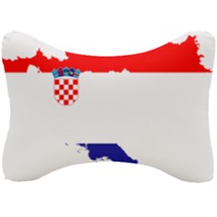 Croatia Country Europe Flag Seat Head Rest Cushion