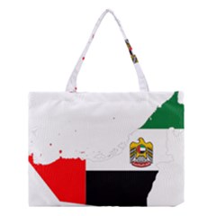 Borders Country Flag Geography Map Medium Tote Bag by Sapixe