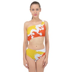 Borders Country Flag Geography Map Spliced Up Two Piece Swimsuit