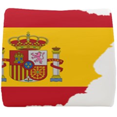 Spain Country Europe Flag Borders Seat Cushion