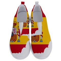 Spain Country Europe Flag Borders No Lace Lightweight Shoes by Sapixe