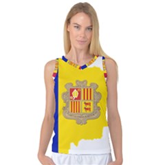 Andorra Country Europe Flag Women s Basketball Tank Top