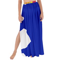 Andorra Country Europe Flag Maxi Chiffon Tie-up Sarong