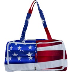 America Usa United States Flag Multi Function Bag