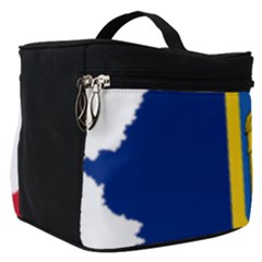 Romania Country Europe Flag Make Up Travel Bag (small) by Sapixe