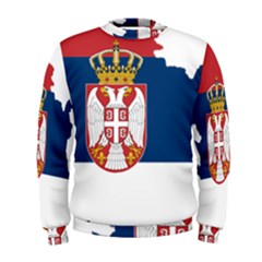 Serbia Country Europe Flag Borders Men s Sweatshirt