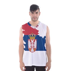 Serbia Country Europe Flag Borders Men s Sportswear by Sapixe