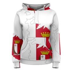 Malta Country Europe Flag Borders Women s Pullover Hoodie by Sapixe