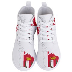 Malta Country Europe Flag Borders Women s Lightweight High Top Sneakers