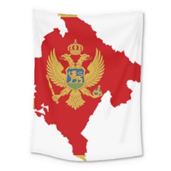 Montenegro Country Europe Flag Medium Tapestry