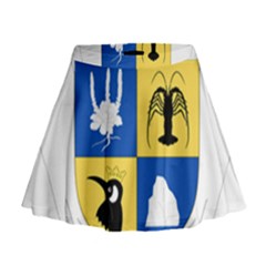 Coat Of Arms Of The French Southern And Antarctic Lands Mini Flare Skirt by abbeyz71