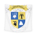 Coat of Arms of the French Southern and Antarctic Lands Square Tapestry (Small) View1