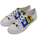 Coat of Arms of the French Southern and Antarctic Lands Women s Low Top Canvas Sneakers View2