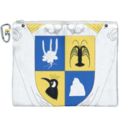 Coat Of Arms Of The French Southern And Antarctic Lands Canvas Cosmetic Bag (xxxl) by abbeyz71