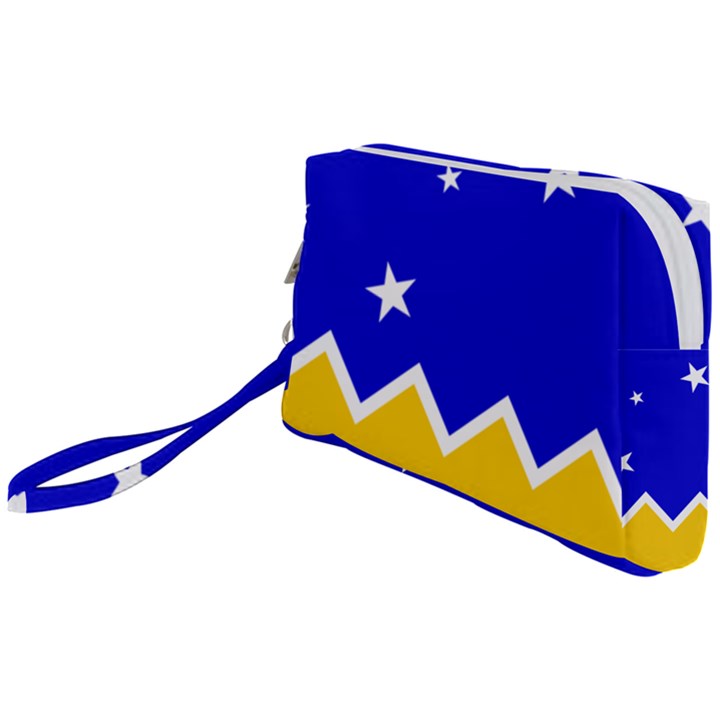 Flag of Magallanes Region, Chile Wristlet Pouch Bag (Small)