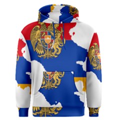 Borders Country Flag Geography Map Men s Pullover Hoodie by Sapixe