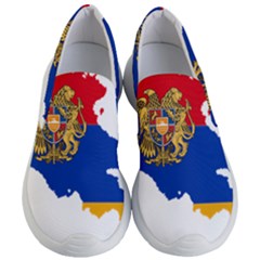 Borders Country Flag Geography Map Women s Lightweight Slip Ons by Sapixe