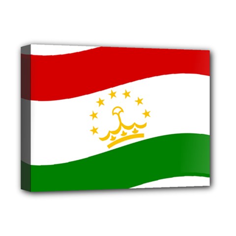 Flag Iran Tajikistan Afghanistan Deluxe Canvas 16  X 12  (stretched) 