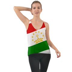 Flag Iran Tajikistan Afghanistan Chiffon Cami by Sapixe