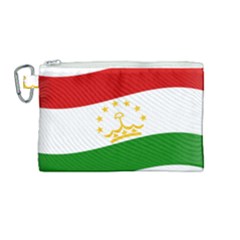 Flag Iran Tajikistan Afghanistan Canvas Cosmetic Bag (medium)