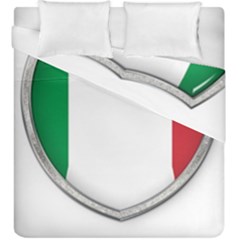 Flag Italy Country Italian Symbol Duvet Cover Double Side (king Size) by Sapixe