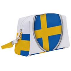 Flag Sweden Country Swedish Symbol Wristlet Pouch Bag (large) by Sapixe