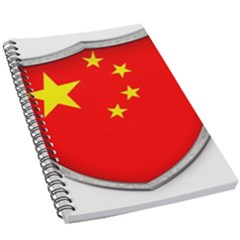 Flag China Country Nation Asia 5 5  X 8 5  Notebook