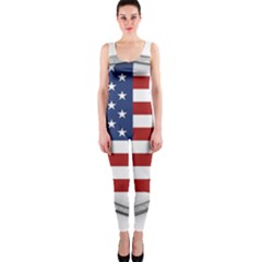 Flag Usa America American National One Piece Catsuit