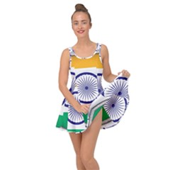 Flag India Nation Country Banner Inside Out Casual Dress