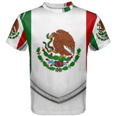 Flag Mexico Country National Men s Cotton Tee by Sapixe