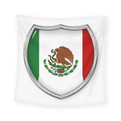 Flag Mexico Country National Square Tapestry (small) by Sapixe