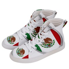 Flag Mexico Country National Women s Hi-top Skate Sneakers