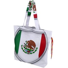 Flag Mexico Country National Drawstring Tote Bag by Sapixe