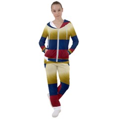 Colombia Flag Country National Women s Tracksuit