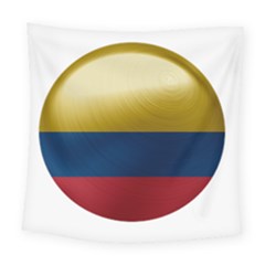 Colombia Flag Country National Square Tapestry (large) by Sapixe