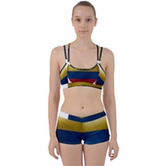 Colombia Flag Country National Perfect Fit Gym Set by Sapixe