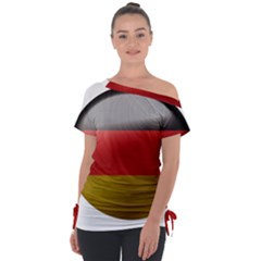 Germany Flag Europe Country Tie-up Tee