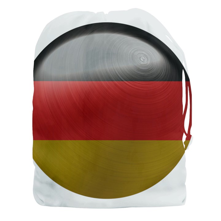 Germany Flag Europe Country Drawstring Pouch (XXXL)