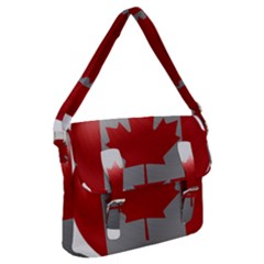 Canada Flag Country Symbol Nation Buckle Messenger Bag by Sapixe