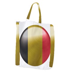 Belgium Flag Country Europe Giant Grocery Tote by Sapixe