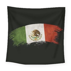 Flag Mexico Country National Square Tapestry (large) by Sapixe